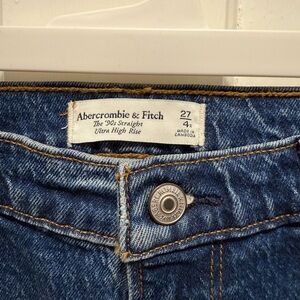 Abercrombie & Fitch High Rise Denim Jeans